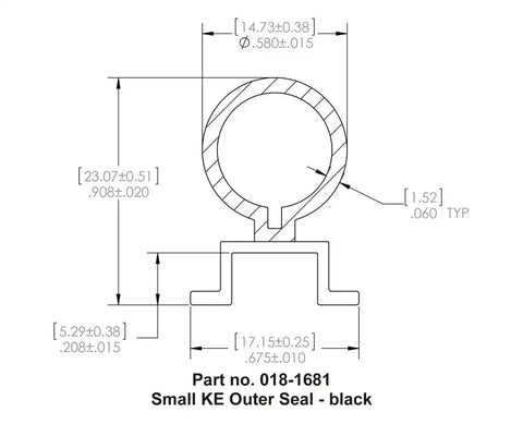 SMALL EK OUTER SEAL 9/10' X 11/16'