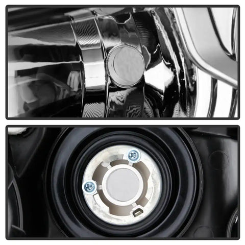 Spyder Automotive 9049545 Headlight Assembly OE Beam Clear Lens With Amber Reflecto