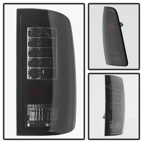 Spyder Automotive 5077578 Tail Light Assembly LED Smoke Lens Black Housing Uses O