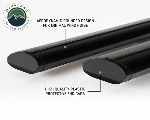 OVERLAND VCL 22030155 FREEDOM CROSSBARS 55' BLACK STRAIG