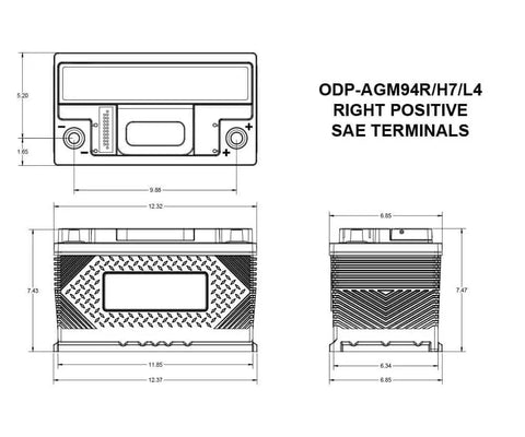 ODYSSEY ODP-AGM94R ODYSSEY 94R-850