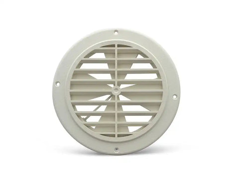 CEILING GRILL  W/DAMPER  WHITE