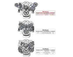 HOLLEY 20-133 A/C BRCKT KIT PASSGR SIDE