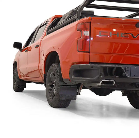 Putco 78200 - Mud Skins Flaps Carbon Black HDPE Features Hex Shield