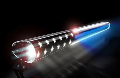 BLUE THIN STRPE AMRCN FLG-52'INSERT