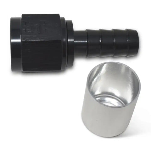 H/END CRMP 8 STR BLK/SLV