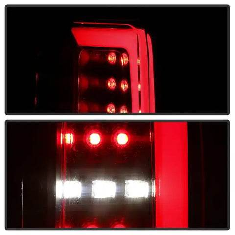 Spyder Automotive 5085252 Tail Light Assembly LED Smoke Lens Black Housing Set Of