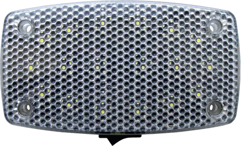 LED RECT;18SMD;HDWRD;BLCK PCB/SWCH;
