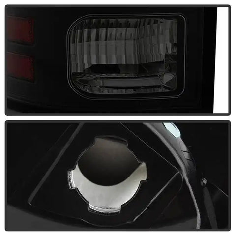 Spyder Automotive 5084064 Tail Light Assembly LED Smoke Lens Black Housing Uses O