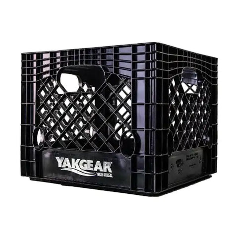 YAKGEAR BMC13 BLACK 13' X 13' MILK CRATE SQUARE)