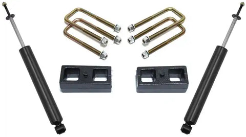 2' BLOCKS U-BOLTS MAXTRAC R SHOCKS