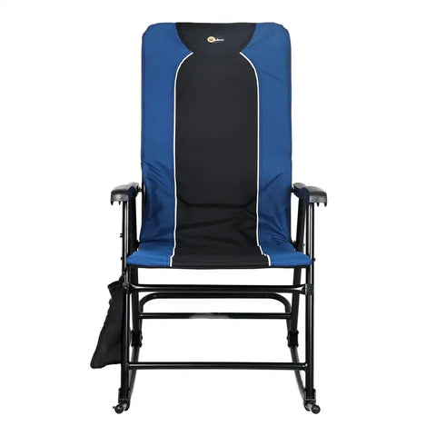 DAKOTA FLDG RKG CHAIR BLU/BLK