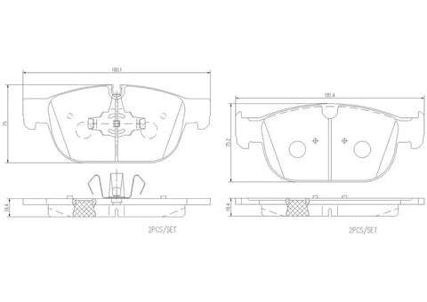 DISC BRAKE PAD SET