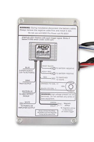 MSD CO. 64213 BLK MSD-6AL-2 W/2-STEP L