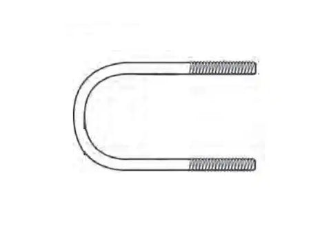 DEXTER AXLE 011-077-00 U-BOLT   5/8-11    8.94 LONG FOR 5.
