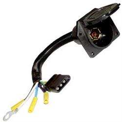 POLLAK 12-723EV 4-WAY FLAT 7-WAY RV SOCKE