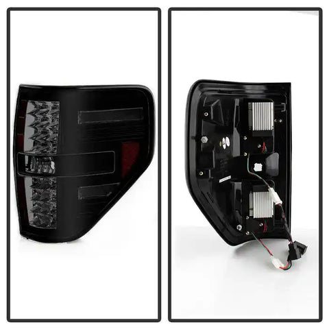 Spyder Automotive 5078148 Tail Light Assembly LED Smoke Lens Black Housing Uses O