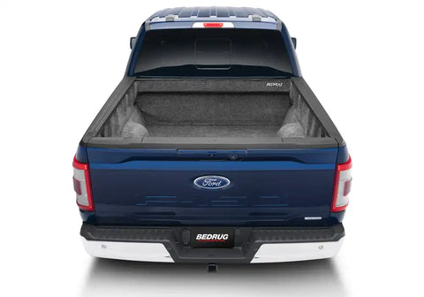 BedRug BRQ15SCK - 15+ FORD F-150 5'7 BED  Liner Classic Drop In Under Bed Rail Dark Gray Carpet-Like Polypropylene