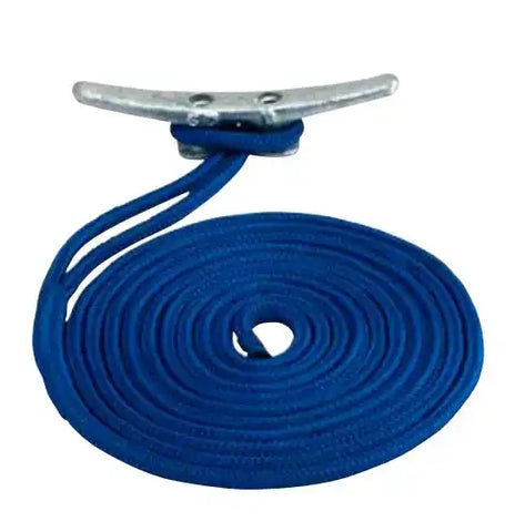 SEA DOG 302112020BL-1 DOUBLE BRAIDED NYLON DOCK LINE