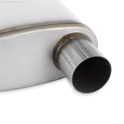 Flowmaster 72206 Exhaust Muffler FlowFX Oval 409 Stainless Steel Case Single 2-1/2