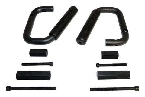 CROWN AUTO RT27049 GRAB HANDLE SET BLK STEEL HNDL SET