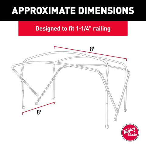 8' X 8'X 1.25' POLY PONTOON BIM KIT