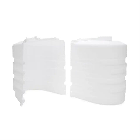 Camco 50503 Propane Tank Cover For Dual 20 Pound Tanks While Mounted Protection Fro