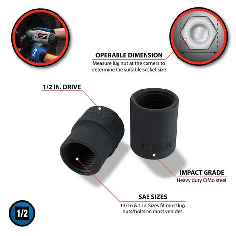 LUG NUT REMOVAL SET