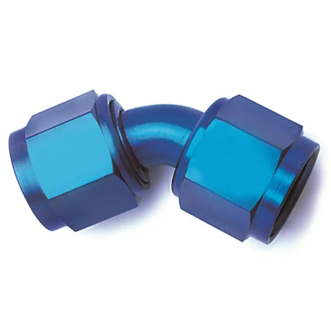 -10AN 45  BLK SWIVEL COUPLER