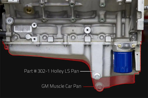 HOLLEY 302-1 GM RETROFIT ENG OIL PAN