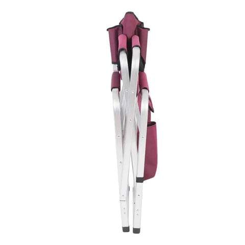 DIR CHAIR BURG W/TRAY/BAG