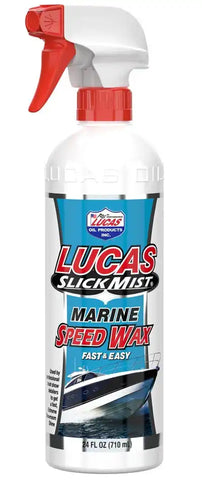 LUCAS OIL 10980-6 SLICK MIST MARINE SPEED WAX/12X1/24
