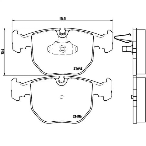 DISC BRAKE PAD SET