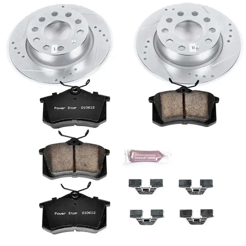 POWERSTOP K5671 1 CLICK BRAKE KIT W/HDW