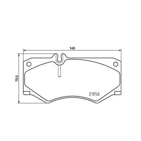 DISC BRAKE PAD SET