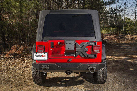 Rugged Ridge 11546.61 - Spartacus Heavy Duty Tire Carrier Hinge Casting 97-06 Wrangler TJ