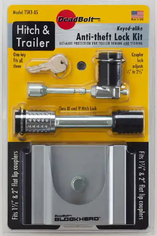 TOW & STOW ANTI-THEFT LOCK KIT