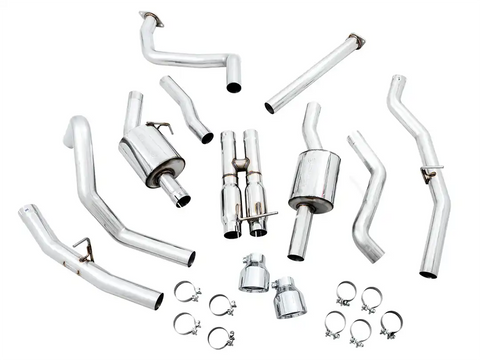 AWE 3015-32004 AWE 0FG CATBACK RAM TRX - CHROME TI