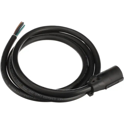 POLLAK 10-117V OVER MOLDED TRAILER END/RV PLUG WIT