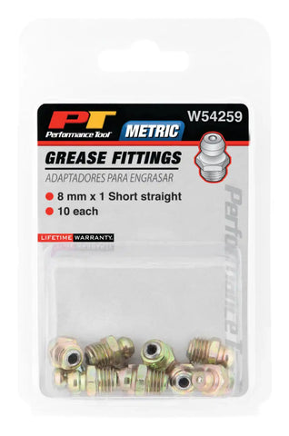 PERFORM TOOL W54259 GREASE FITTING 10PK