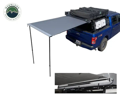 NOMADIC AWNING 1.3 - 4.5' WITH BLAC