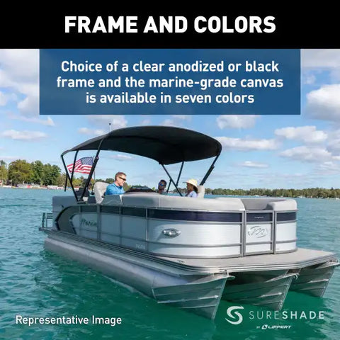 SURESHADE  BATTERY POWERED BIMINI -