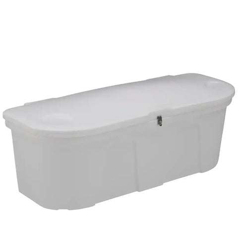 TAYLOR MADE 123750 S'N'G 5.5 FT. POLY DOCK BOX- WHITE