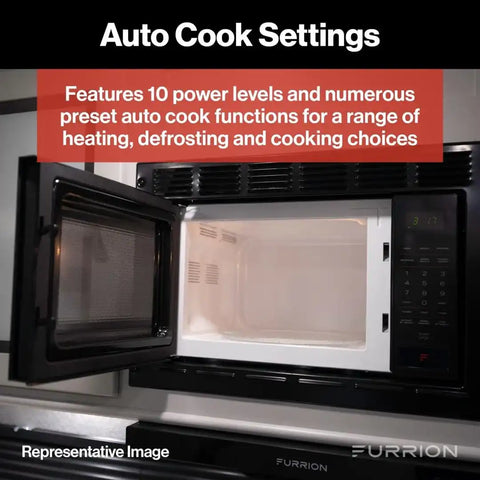 FURRION LLC FMCM15-BL-A 1.5CF OTR CONVECTION MICROWAVE OVEN