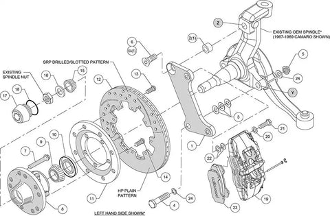 DP6 FRT KIT12.19 DRILLED