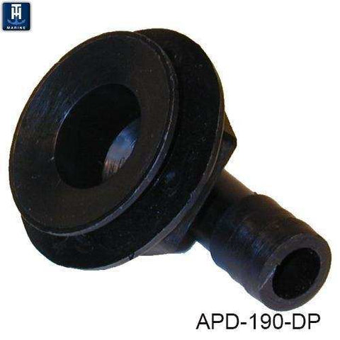 T-H MARINE APD-190-DP 90 DEGREE ALL PURPOSE DRAIN
