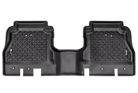 RUGGED RIDGE 12987.44 12987.44 FLOOR LINER KIT BLK FR/REA