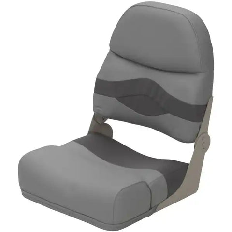 FOLD DOWN SEAT PONTOON CHARCOAL