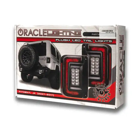 ORACLE LIGHT 5891-504-T FLUSH MOUNT LED TAIL LIGHTS JEEP JK