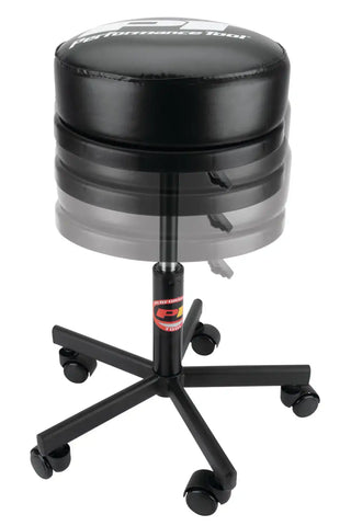 PNEUMATIC ROLLING SHOP STOOL